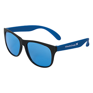 SG9154-FRANCA SUNGLASSES WITH TINTED LENSES-Blue